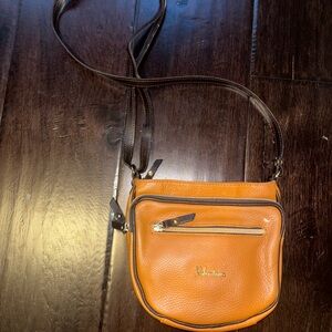 Brown crossbody bag
